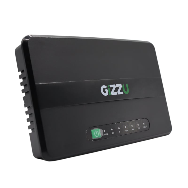 GU30W_wr_01 30W 32Wh 8800mAh Mini DC UPS Lithium - Black - Image 1
