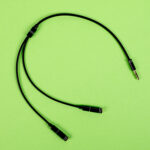 3-Pole Audio Splitter Cable - Black - Image 5