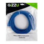 USB 3.0 Extension Cable 5m - Blue - Image 4