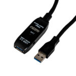 USB 3.0 Active Extension Cable 5m - Black