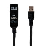 USB 3.0 Active Extension Cable 5m - Black - Image 2