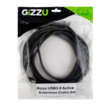 USB 3.0 Active Extension Cable 5m - Black - Image 4