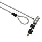 1.8m T-Bar Laptop Cable Lock Master Key Compatible