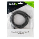 240W 480Mbps Type-C 2m Cable - Image 4