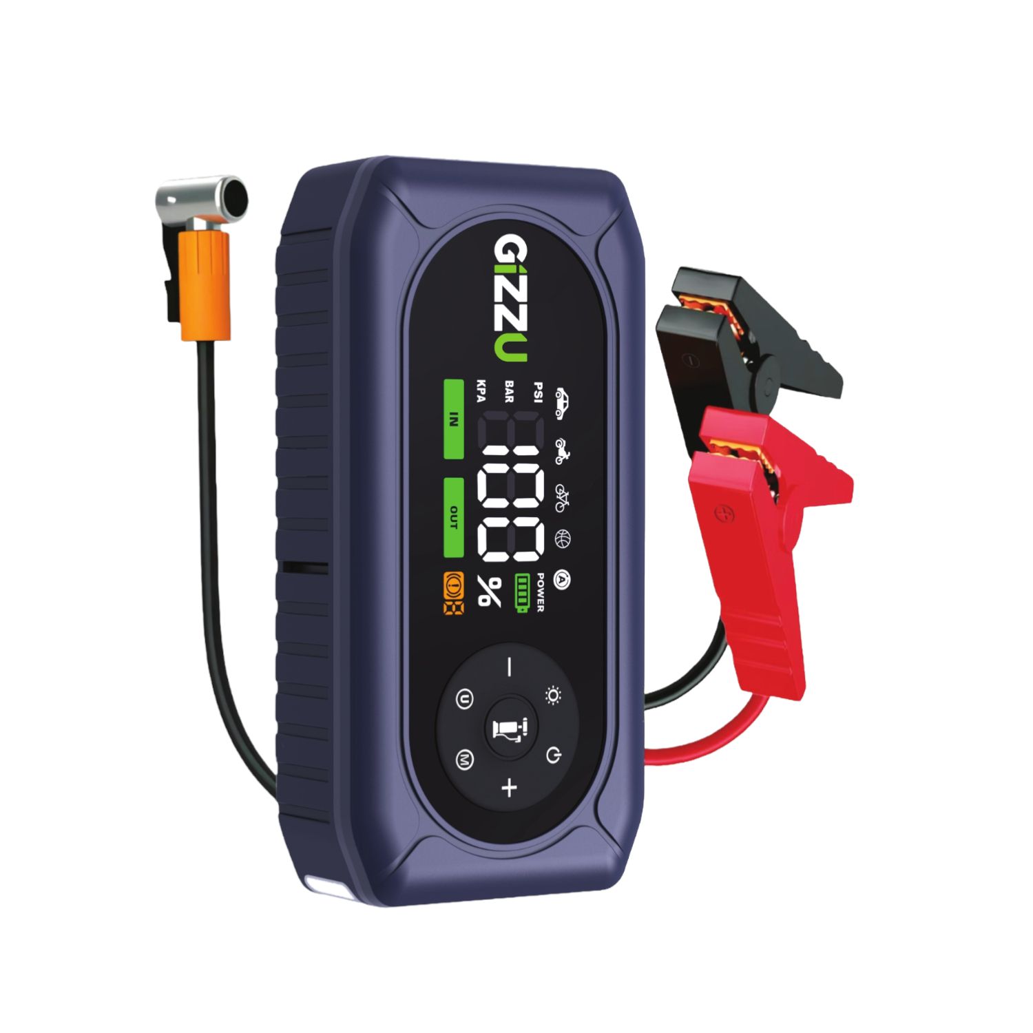 GJS10000PRO_Gizzu-4-in-1-Jump-Starter-Air-Compressor_wr01 4-in-1 Jump Starter and Air Compressor - Image 1